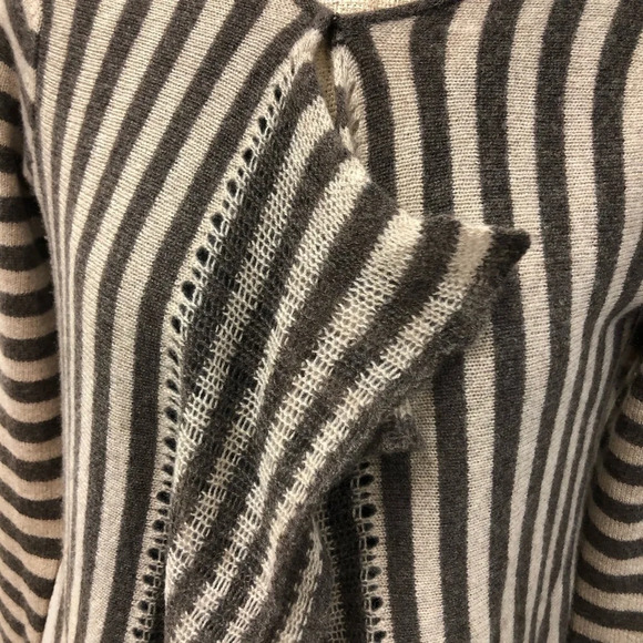 Splendid striped cashmere‎ cardigan sweater s - Picture 2 of 7